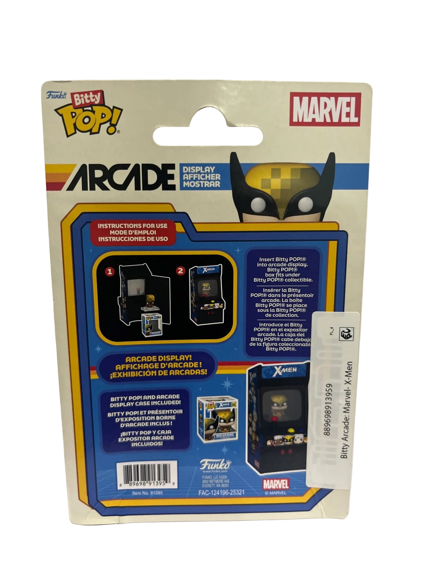 Marvel X-Men Funko Bitty Pop Arcade Collectible Figure