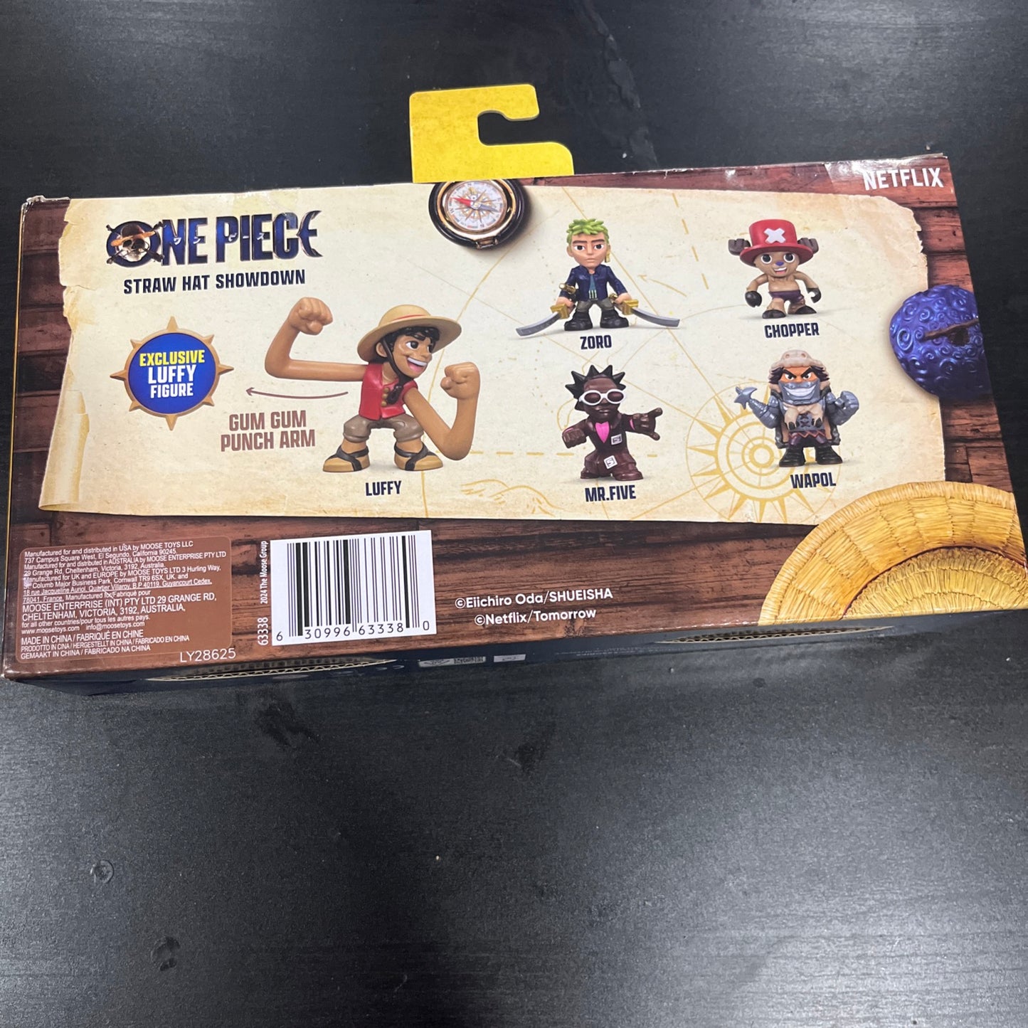 ONE PIECE Staw Hat Showdown Netflix “Exclusive” Action Figure Collection Set