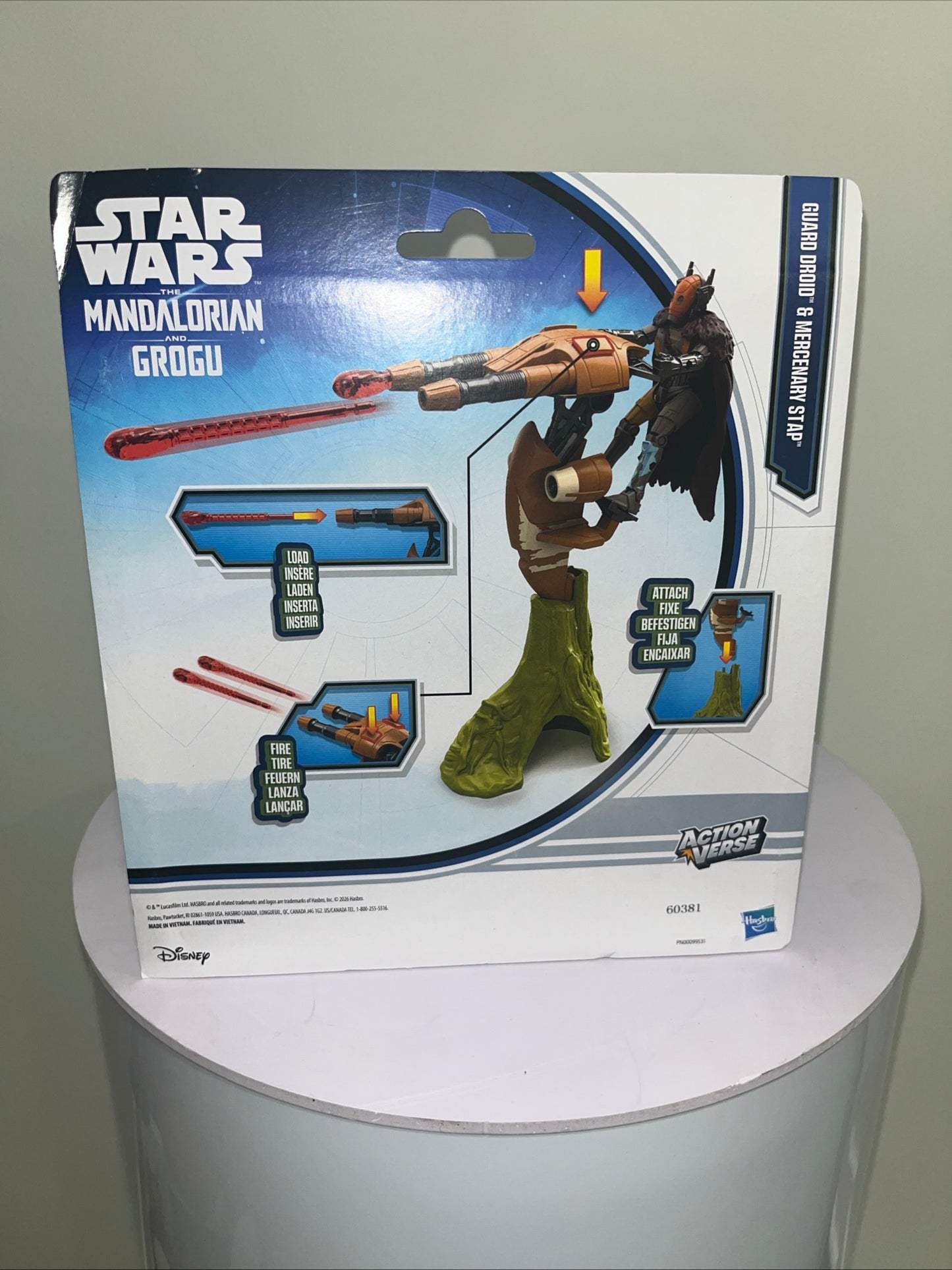 Star Wars ActionVerse Guard Droid & Mercenary STAP