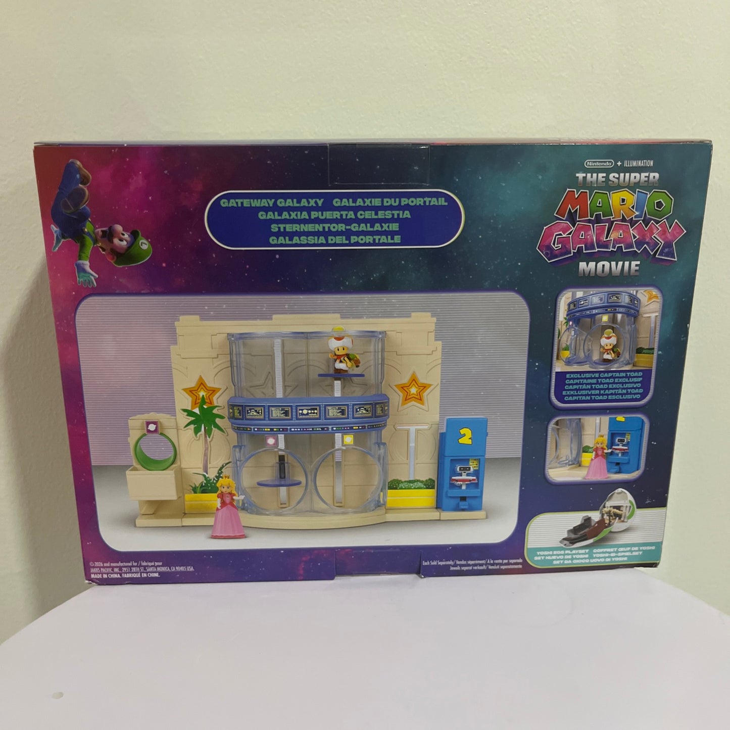 Jakks Pacific Gateway Galaxy Diorama Playset with 1.5 Inch Princess Peach and