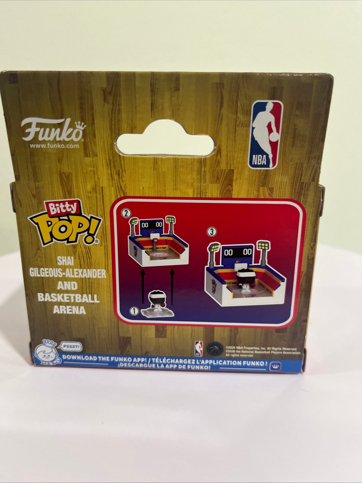 Funko Bitty Pop Deluxe NBA Arenas Shai Gilgeous-Alexander OKC Thunder