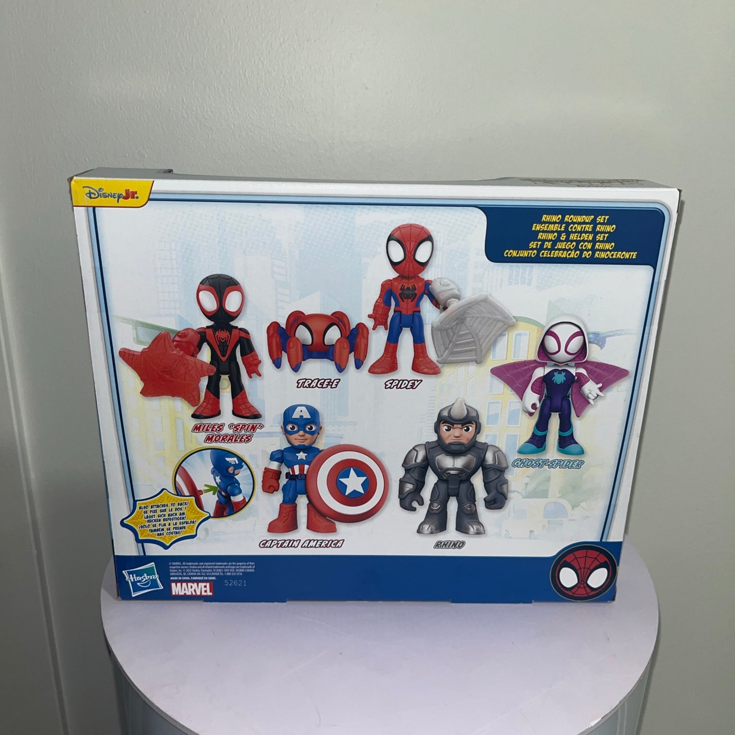 Spidey & His Amazing Friends Rhino Roundup Set Action Figure 6-Pack
