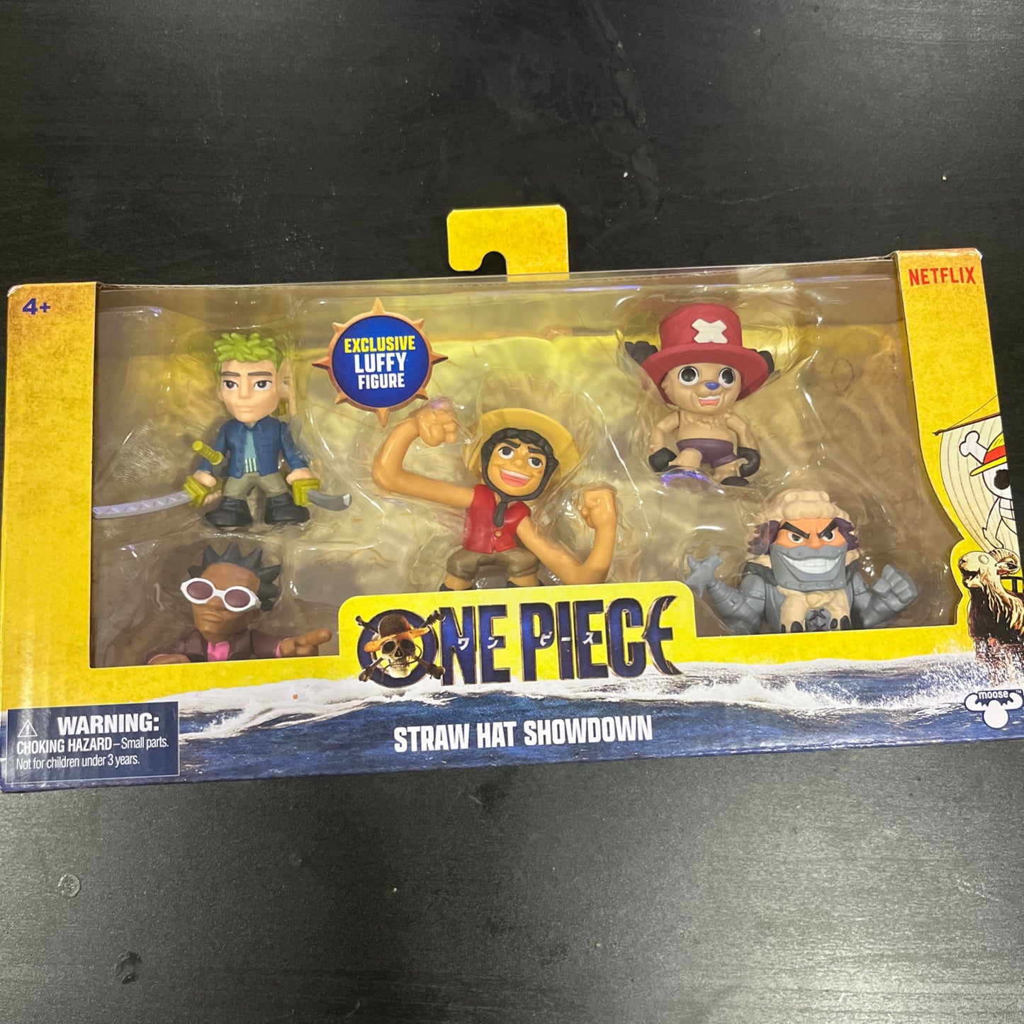 ONE PIECE Staw Hat Showdown Netflix “Exclusive” Action Figure Collection Set