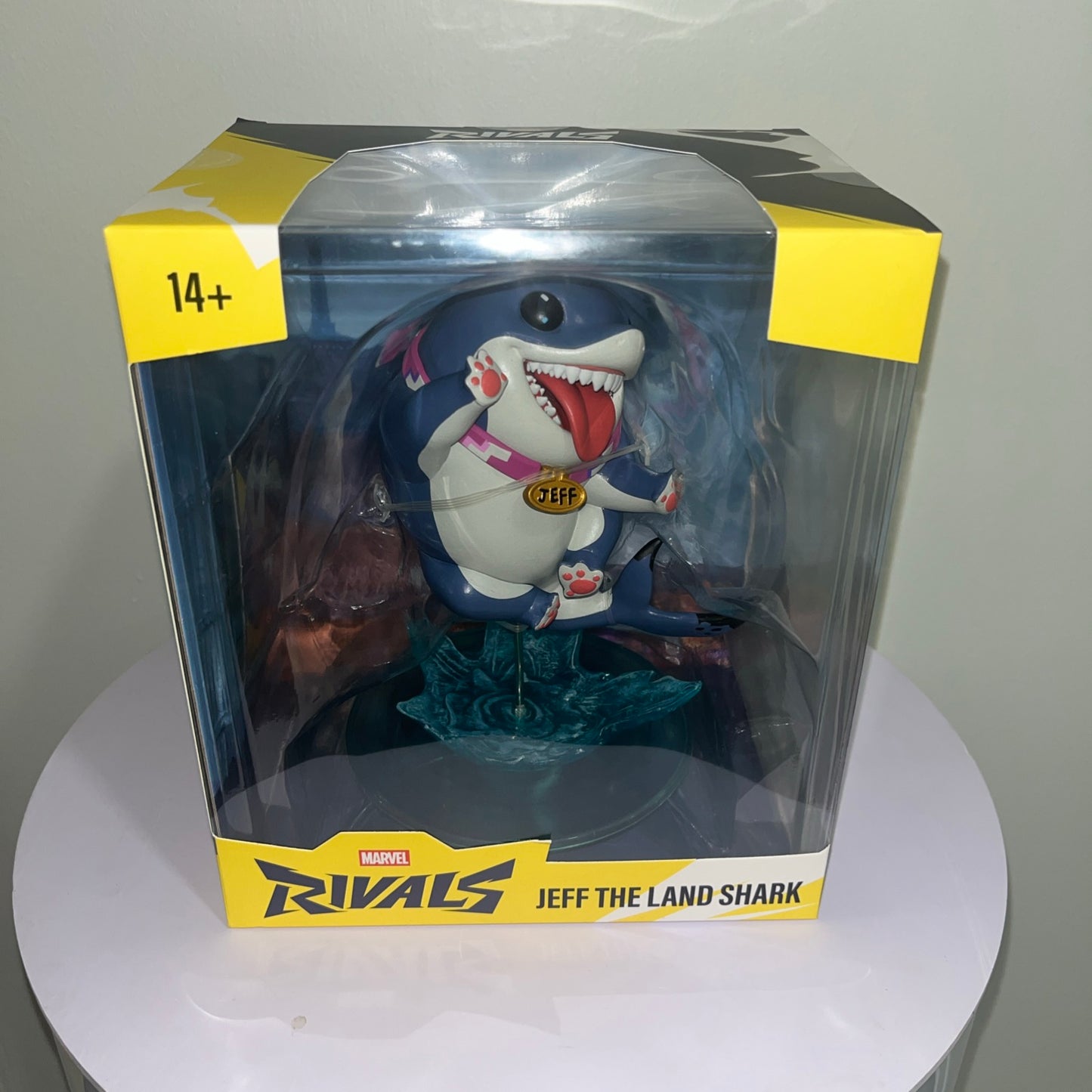 McFARLANE Marvel Rivals Jeff The Land Shark Statue Figure NEW Sealed Box