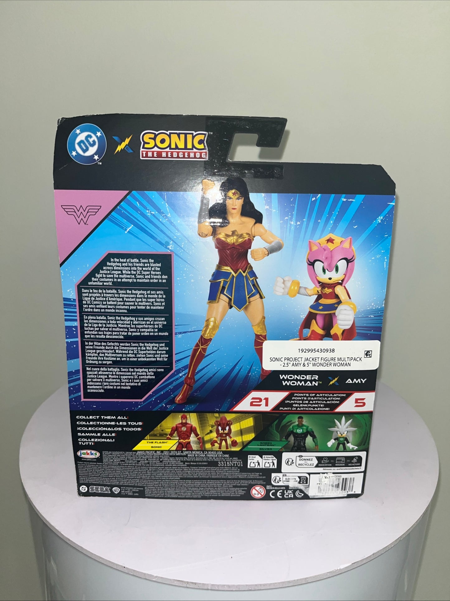 DC x Sonic Amy Wonder Woman