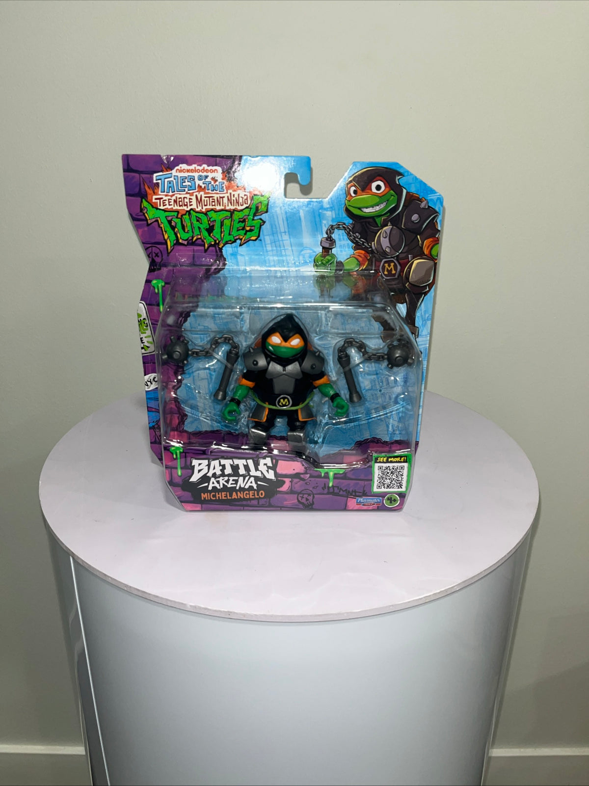 TMNT Battle Arena Michelangelo 4.5" Action Figure