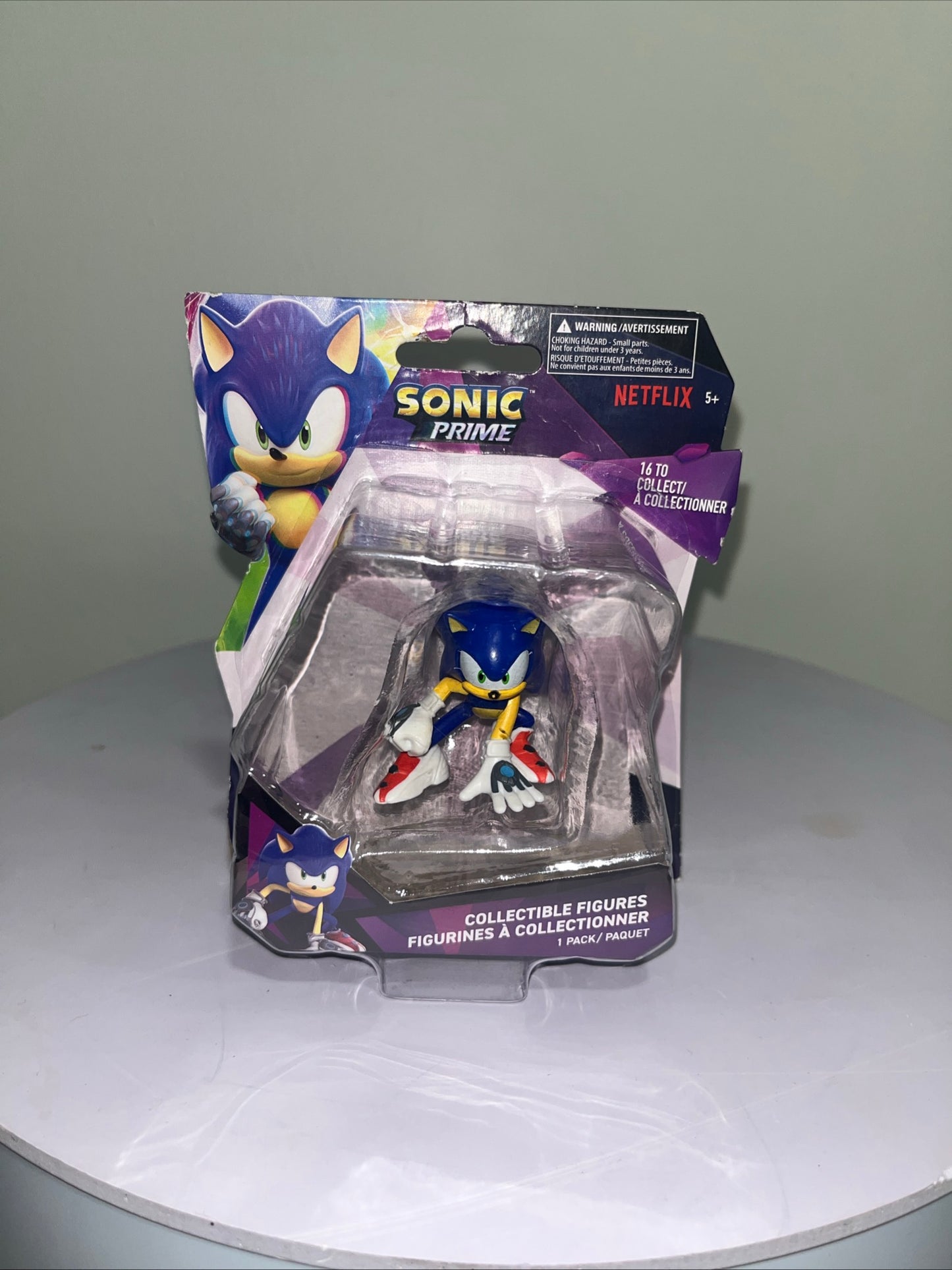 Sonic Prime Collectible Figure – Single Blister Pack