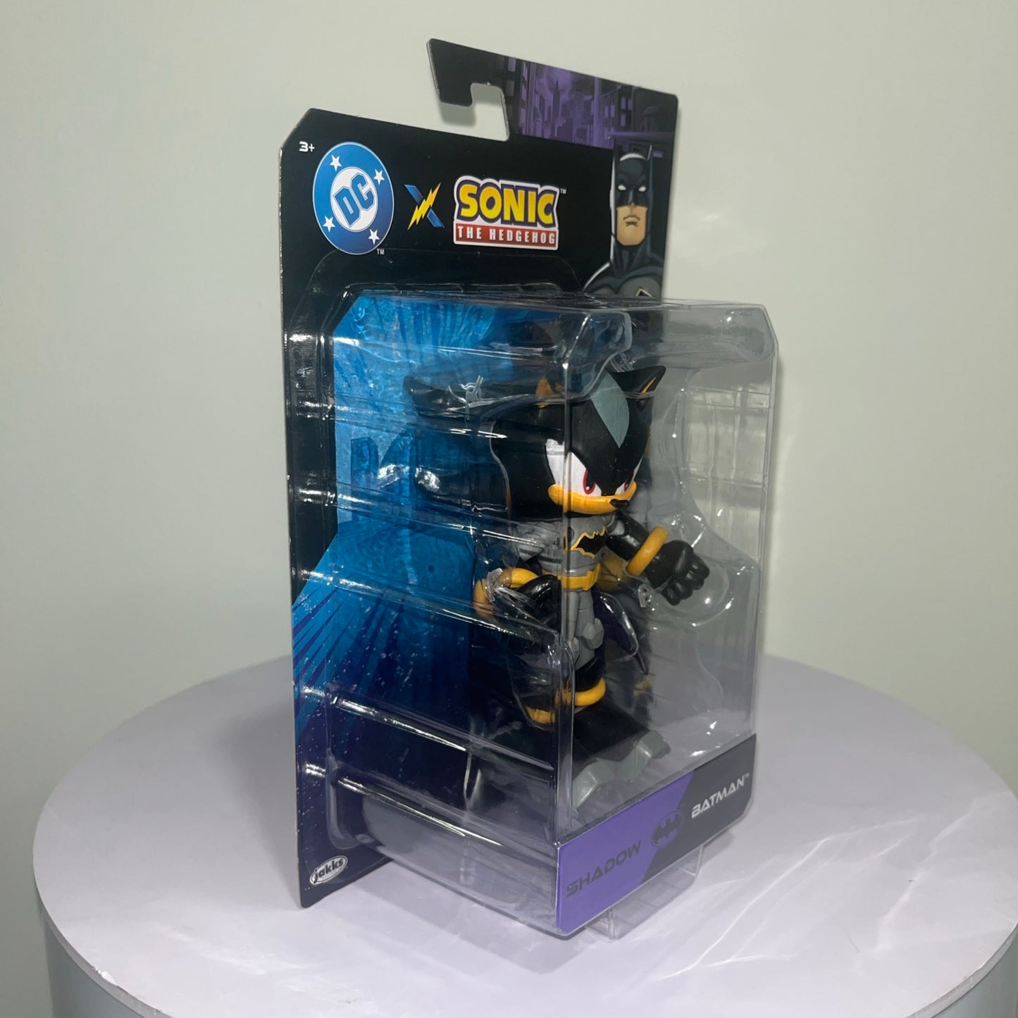 Jakks Pacific DC x Sonic The Hedgehog SHADOW BATMAN  5" Figure '25 NEW