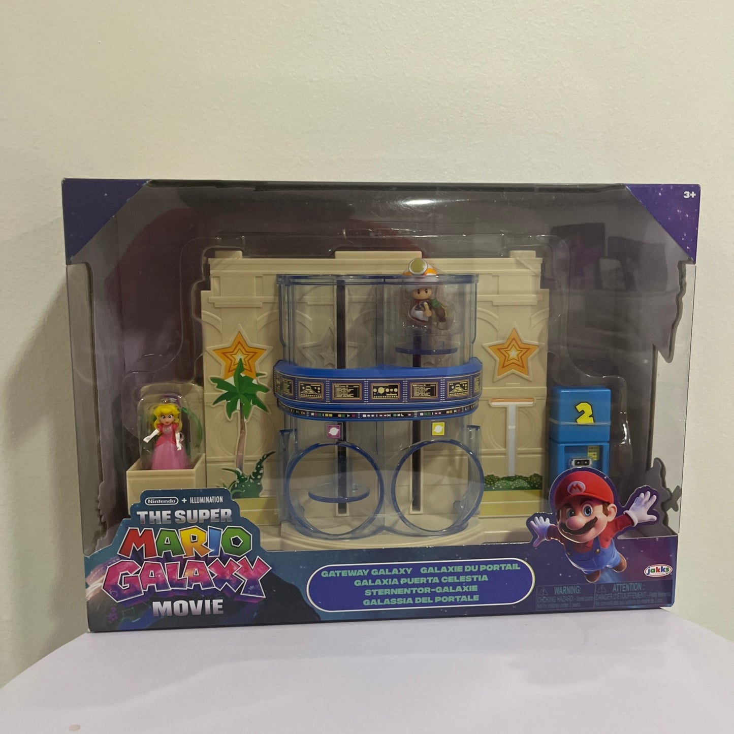 Jakks Pacific Gateway Galaxy Diorama Playset with 1.5 Inch Princess Peach and