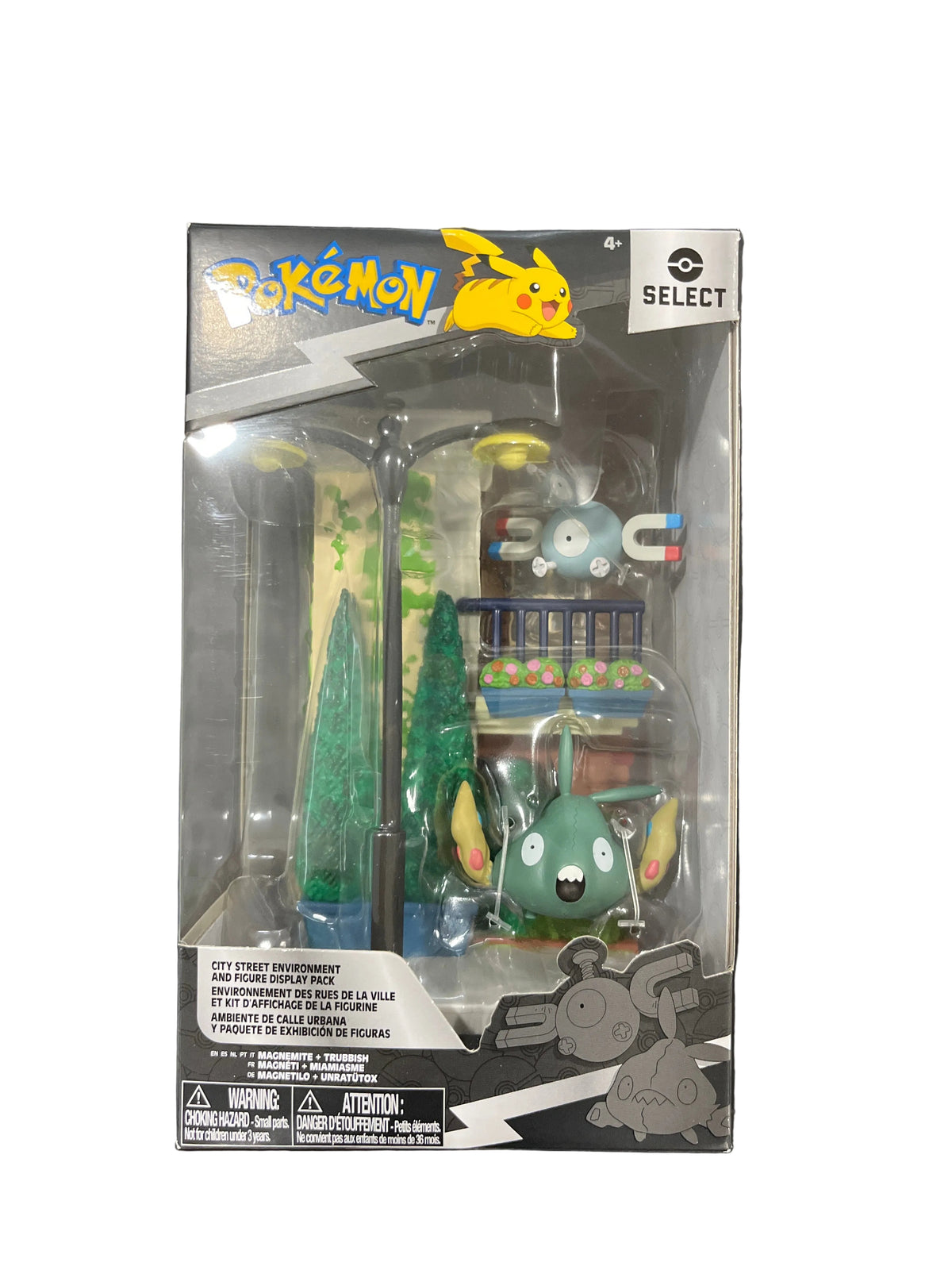 Pokémon City Street Environment 6 inch Multi-Level Display Set