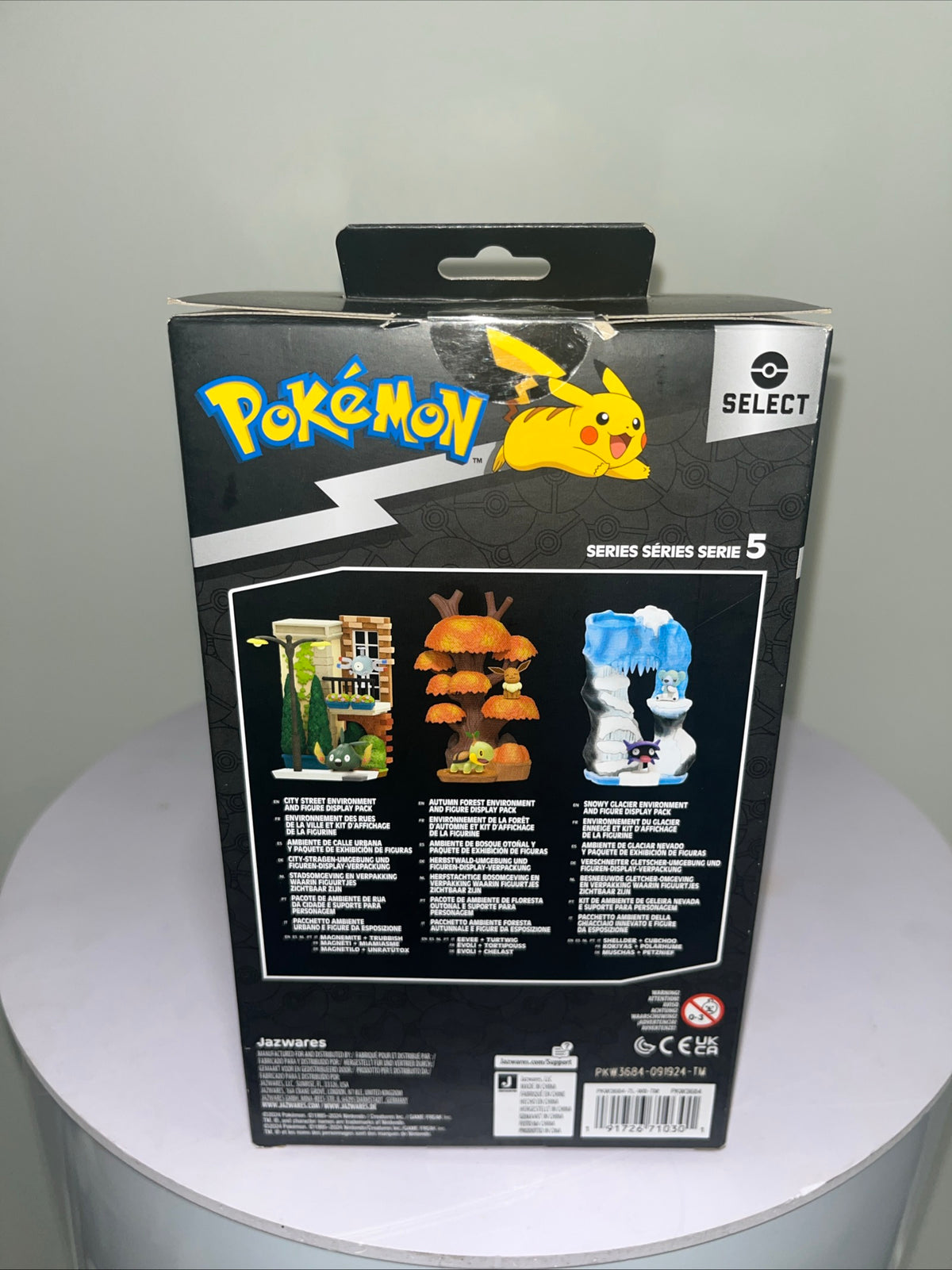 Pokémon Select Snowy Glacier Environment Pack – Shellder & Cubchoo
