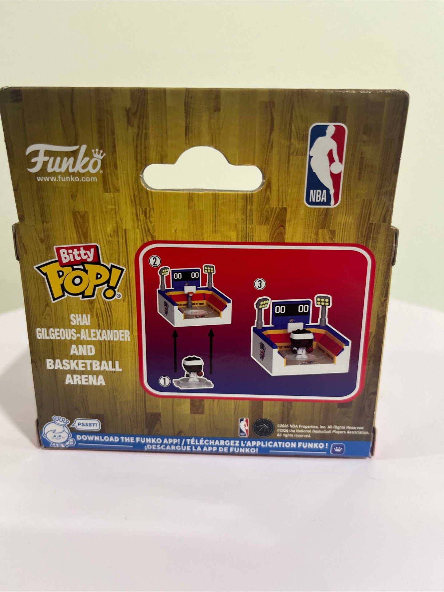 Funko Bitty Pop Deluxe NBA Arenas Shai Gilgeous-Alexander OKC Thunder