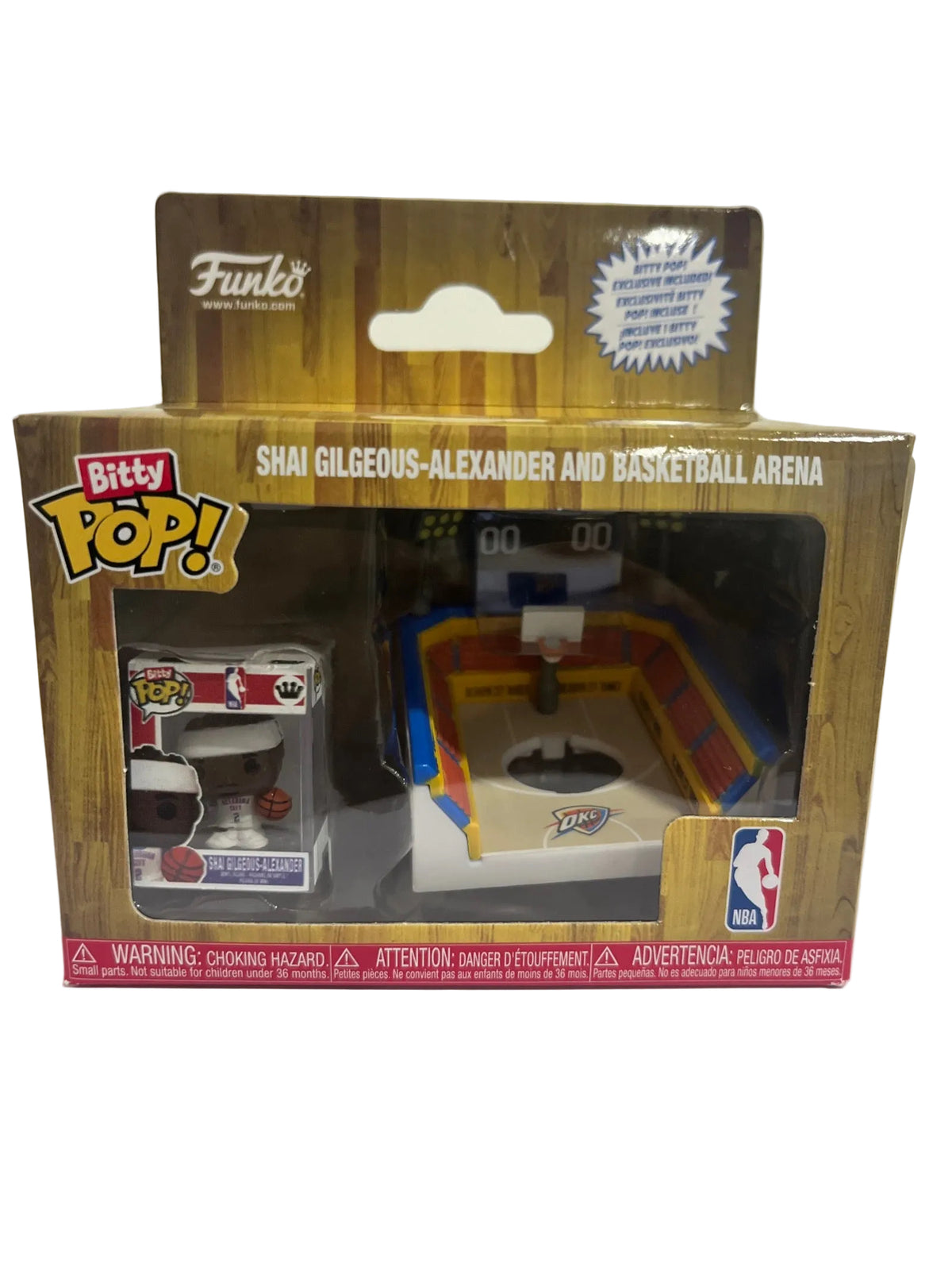 Funko Bitty Pop Deluxe NBA Arenas Shai Gilgeous-Alexander OKC Thunder