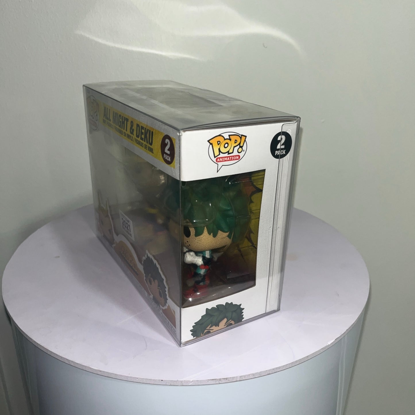 Funko Pop! My Hero Academia 2-Pack All Might & Deku Funimation 21 W/Protector