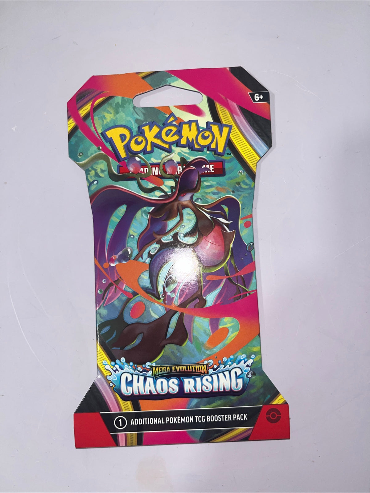 Pokémon TCG Chaos Rising Sleeved Booster Pack – Greninja Art