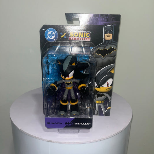 Jakks Pacific DC x Sonic The Hedgehog SHADOW BATMAN  5" Figure '25 NEW