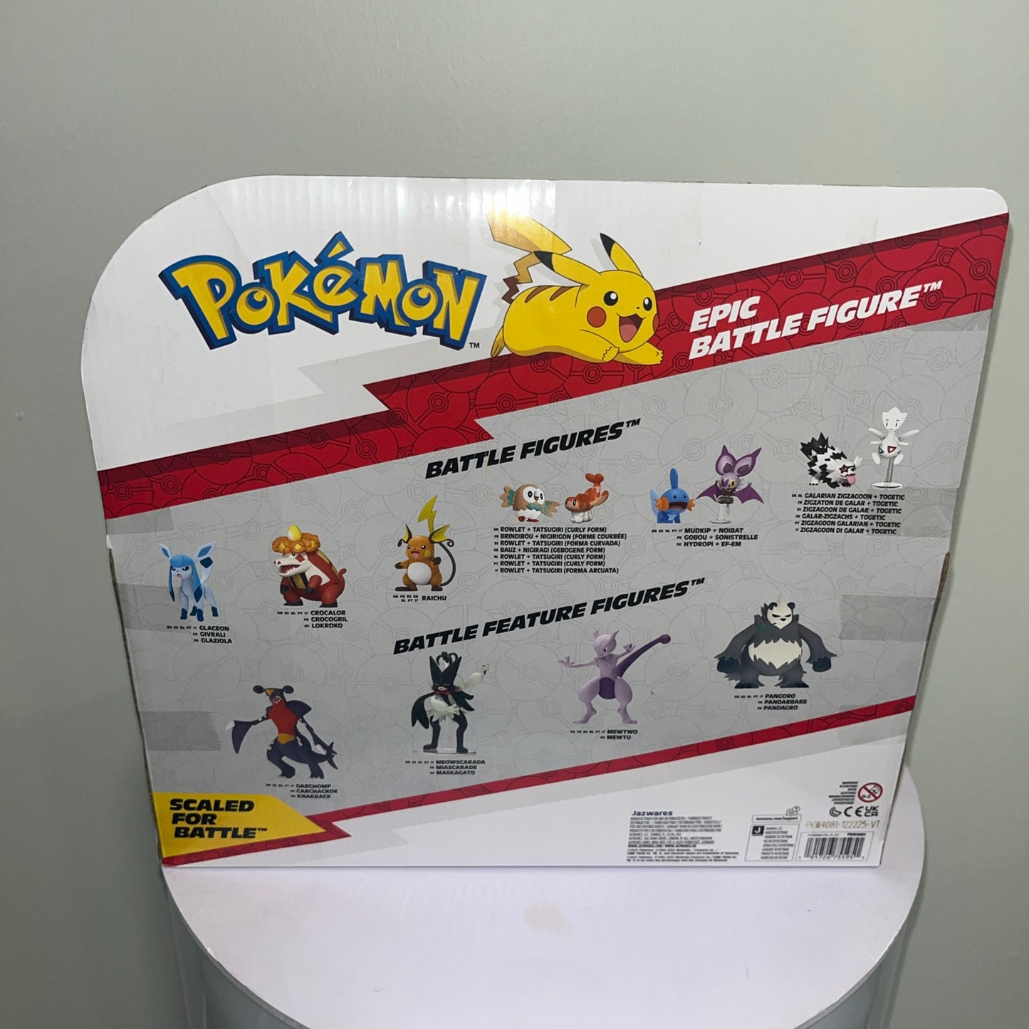 Pokemon Skeledirge Epic Battle Figure 12-Inch Articulated Fire Starter (NIB)